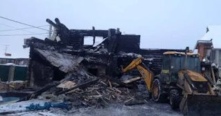 Демонтаж сгоревших зданий в Мончегорске | Сварной-Мнч - снос после пожара от 1050 рублей